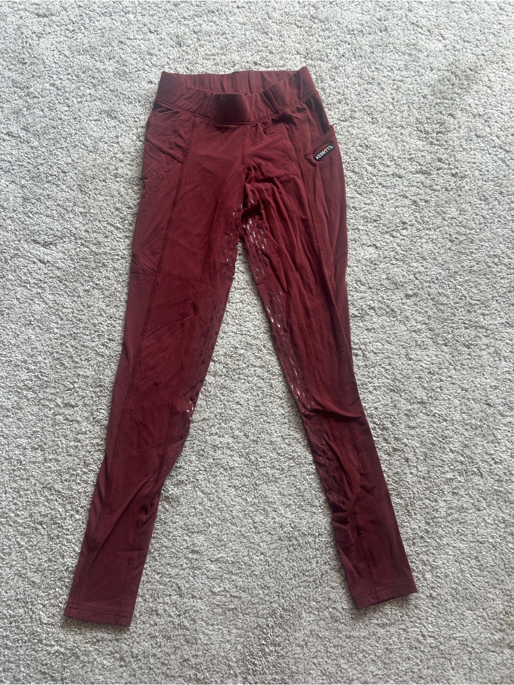 Kerrits Red Full Seat Riding Tights